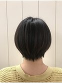 20代30代40代★スタイリング簡単♪小顔見せ☆丸みショート
