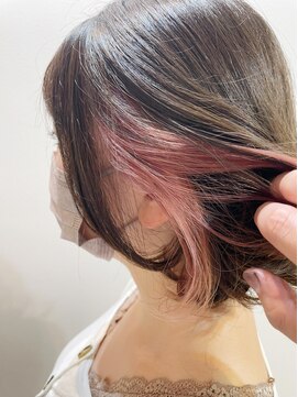 グーフィートーキョー 銀座(Goofy Tokyo) イヤリングカラー/インナーカラーカラー/アイスピンクカラー