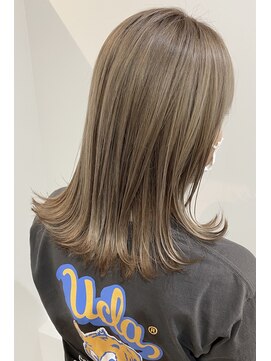 ヘアワン(HAIR One) 【HAIR One木下】透明感シアグレージュ