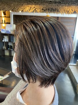 サラジュ 西宮北口店(SARAJU) 【40代】大人女性　白髪ぼかしカラー