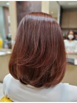 レッドカーペット(Red Carpet) 【Cut】ボブレイヤー×レッドカラー