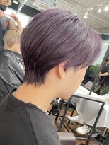 スキル(SKILL)&nbsp;センターパート ハイトーン 紫