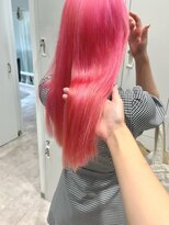 トッカ 浅草店(tocca) 【鮫嶋】ブリーチ必須☆ピンクハイトーンカラー