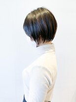 長めショートボブ