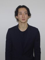 ノート(Nought) 10代20代メンズパーマセンターパートメンズシンプル黒髪