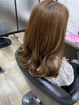 ベルシュヴー(belles cheveux) ゆる巻きスタイル