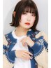NEW☆カット+資生堂アルティストカラー+髪質改善キュアトリートメント¥12000