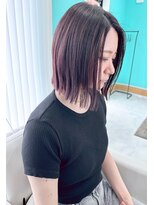 ユーフォリア(Euphoria.)&nbsp;ユーフォリア大人可愛いボブ×グラデーションカラー