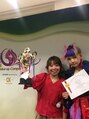 アイオライトヘアー(Iolite HAIR) アジアヘアメイクアップコンテストで2位になりました^ ^