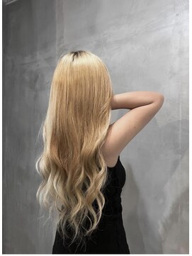 ルフレ 新宿本店2nd(Reflet) ○ハイトーンロングはプルエクステ