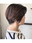 30代からに人気の大人丸みショート!