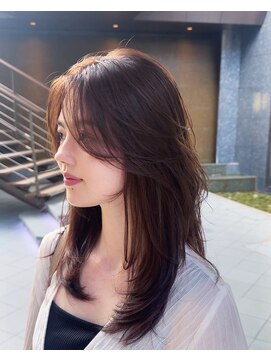 シティ(CITY) かきあげ前髪 レイヤーカット 表参道