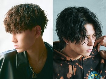 エルマーク 京橋(L-MARK)の写真/【大阪/京橋】無造作なオシャレヘアに！髪の傷みが気になる人にも人気◎[大阪/メンズパーマ]