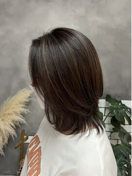 アンドモコ(&moko) 大人グレージュハイライト