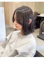 ティム(tim)&nbsp;柔らかボブ/切りっぱなしボブ/ボブ/ぱつっとボブ/ボブレイヤー