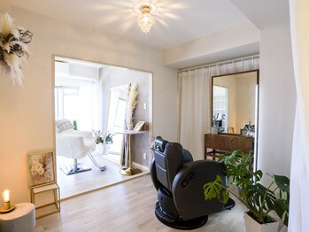 ムスビ(Musubi)の写真/お客様との繋がりを大切に完全マンツーマンで施術。髪や頭皮に優しい厳選薬剤をご用意◎[香芝］