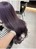 ブリーチありラベンダーカラー