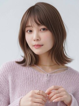 ナイロン 会津若松店(NYLON.) 《NYLON.》美髪セミオリーブベージュレイヤーヘルシースタイル