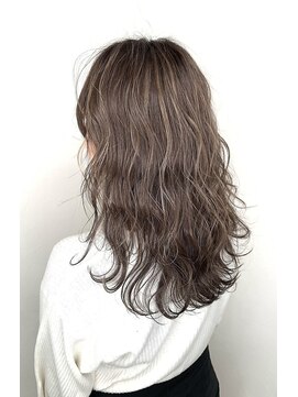 リベルテ 渋谷(Liberte) 【渋谷/髪質改善/学割/ダブルカラー 】ハイライト×ベージュ