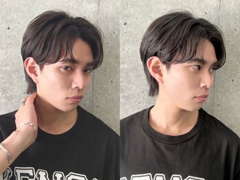 アンジェ(ange)の写真/高評価&リピート多数◆ハイトーン/マッシュ/束感Cut/ツーブロetc…Men'sのトレンドヘアなら【ange】で。