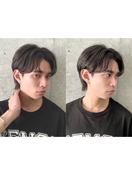 高評価&リピート多数◆ハイトーン/マッシュ/束感Cut/ツーブロetc…Men'sのトレンドヘアなら【ange】で。