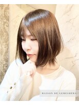 メゾン ドゥ ジェメシェラ(Maison de gemeshe'ra)&nbsp;似合わせ　儚げlayerbob. .. olive.韓国　至高のcut