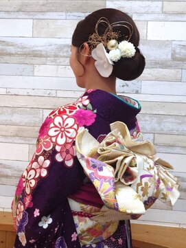 美容室 ジュネス 振袖☆