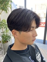 フィフス 栄(fifth)&nbsp;ニュアンスパーマセンターパートコンマヘアツーブロック