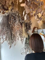 ヘアーサロン アンズ&nbsp;温かみがあり明るいオレンジカラー