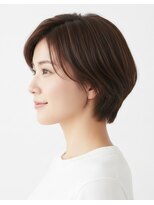 レウナ 外苑前(Reuna)&nbsp;【30代40代50代】カットで決まる大人可愛いひし形ショート