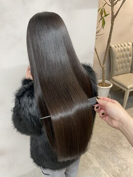 髪質改善ストレート／髪質改善/ウル艶トリートメント