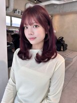 ティア(Tia.) レイヤーカット/グレージュ/表参道/髪質改善/縮毛矯正/前髪縮毛