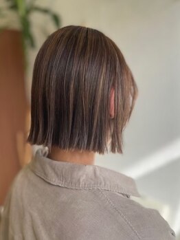 マミーコー イオン店(Mammy Co.)の写真/【女性スタイリストのみ】新しく導入した上質なワンランク上の髪質改善”HSカラー”早くも大人女性に人気◎