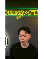 グリーディーフォックス 三軒茶屋(GreedyFOX)&nbsp;波巻き/マッシュパーマ/ウルフ/ハイライト<理容室>三軒茶屋