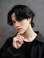 アウル 心斎橋(owl)&nbsp;スパイラルパーマ×カルマパーマ×センターパート×men's
