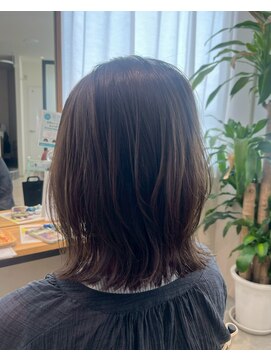 ファムバイアヴァンス(Femme by AVANCE.) 透明感ブラウンのくびれヘア