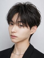 オーシャントーキョー サニー 原宿(OCEAN TOKYO Sunny)&nbsp;韓国シースルーマッシュニュアンスパーマフェザーパーマ曲がる