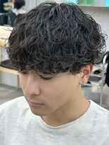 フィフス 大分(fifth)&nbsp;大分メンズパーマ波巻きパーマプードルパーマッシュウルフ強め