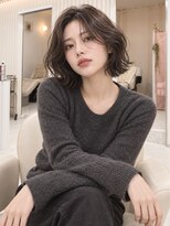 ユイマァル 岡山(YUIMARL)&nbsp;レイヤーボブ★20代30代40代岡山★韓国パーマ★顔周りレイヤー★