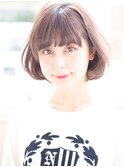 カジュアル内巻きワンカール重軽質感フレンチフェアリーボブ