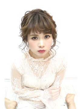 パスクア パスクア *ふわふわ薔薇編みおろし