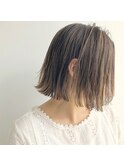 【RAYS/金本】切りっぱなしボブ×シークレットハイライト