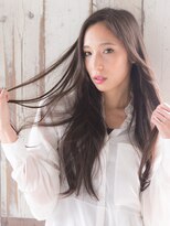 エリア(area) 【area本店 西大島】センターパート 無造作 カール ロング☆