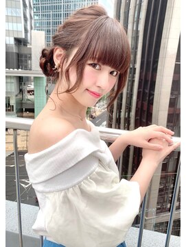 アマンドール(Aman D'or) 【アマンドール齊藤】ブリーチ無しでミルクティーベージュ☆