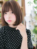 カバーヘア ブリス 戸田公園西口店(COVER HAIR bliss)&nbsp;★暖色系カラーxシースルー前髪ゆるふわボブ20代30代40代★7