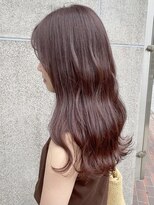 キラ 渋谷(KILLA)&nbsp;オレンジカラー　暖色系カラー　ココアブラウン　大人可愛い