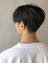 フランクスバーバーリザーブ 人形町店(FRANK’S BARBER RESERVE)&nbsp;センターパート前下がり韓国マッシュ