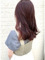 モリオ フロム ロンドン 成増店 【morio成増/玉井】ピンクヘア インナーカラー