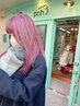 【ダブルカラー】ケアブリーチ+カラー ￥15000～[三軒茶屋駅]