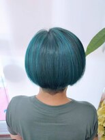 美容室カメモト 守山本店 刈り上げボブ  サイド2ブロック